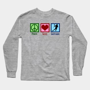 Cute Lacrosse Long Sleeve T-Shirt